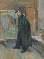 Portrait d'Henri Nocq (Henri de Toulouse-Lautrec) - Muzeo.com