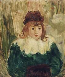 Portrait d'un Enfant (Berthe Morisot) - Muzeo.com