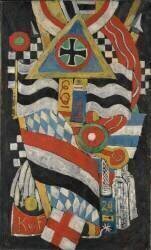 Portrait d'un officier allemand (Marsden Hartley) - Muzeo.com