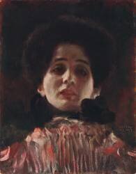 Portrait d'une femme (Gustav Klimt) - Muzeo.com