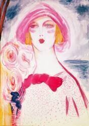 Portrait d'une femme (Jacqueline Marval) - Muzeo.com