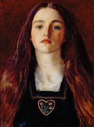 Portrait d'une Fille : Sophie Gray, Belle-Soeur de Millais (John Everett Millais) - Muzeo.com