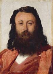 Portrait en buste du Père Enfantin (Léon Cogniet) - Muzeo.com