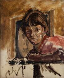 Portrait of Cicely Hey (Walter Richard Sickert) - Muzeo.com
