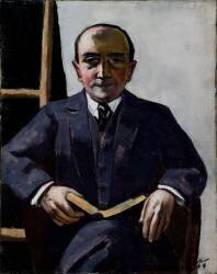 Portrait de Curt Glaser (Max Beckmann) - Muzeo.com