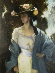 Portrait of Frances Josephine Furse (Charles Wellington Furse) - Muzeo.com