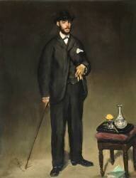 Portrait Théodore Duret (1838-1929), journaliste (Edouard Manet) - Muzeo.com