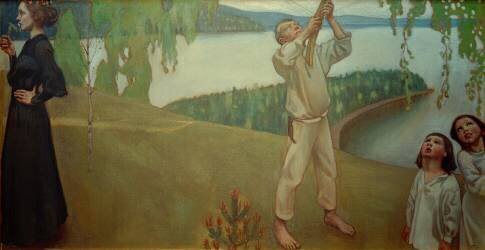 Printemps (Akseli Gallen-Kallela) - Muzeo.com