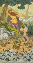 Quadriptyque : la légende de l'Ermite ou la Tentation de saint Antoine (Paul-Elie Ranson) - Muzeo.com