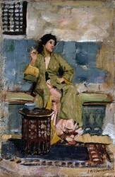 Réminiscences orientales (John William Waterhouse) - Muzeo.com