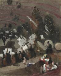 Répétition de l'orchestre Pasdeloup au Cirque d'Hiver (John Singer Sargent) - Muzeo.com