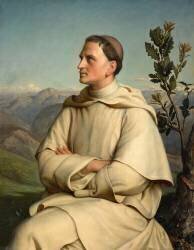 Révérend Père Henri Lacordaire (1802-1861), dominicain et prédicateur (Louis Janmot) - Muzeo.com