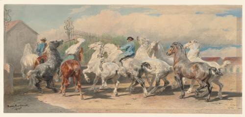Retour de la foire aux chevaux (Rosa Bonheur) - Muzeo.com
