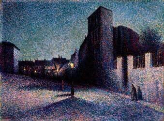 Rue Ravignan (Maximilien Luce) - Muzeo.com