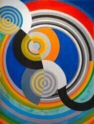 Rythme n°2 décoration pour le Salon des Tuileries (Robert Delaunay) - Muzeo.com