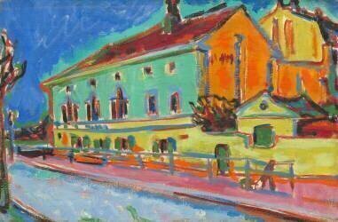Salle de danse Bellevue (Ernst Ludwig Kirchner) - Muzeo.com
