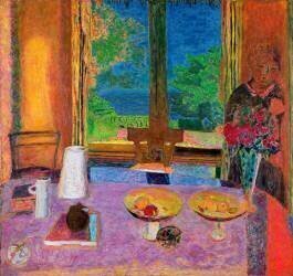 Salle à manger sur le jardin (Pierre Bonnard) - Muzeo.com