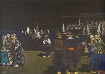 Samedi soir (Wassily Kandinsky) - Muzeo.com