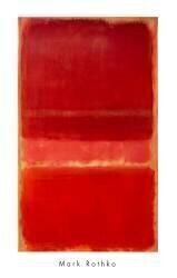 Sans titre (rouge), vers 1956 (Mark Rothko) - Muzeo.com