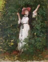 Sarah Bernhardt dans les Arbres (Georges Clairin) - Muzeo.com