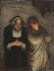 Scène de comédie (scène de Molière?) dit aussi Un Scapin (Honoré Daumier) - Muzeo.com