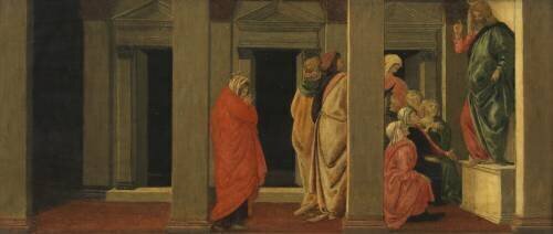 Scènes de la vie de Marie-Madeleine (Sandro Botticelli) - Muzeo.com