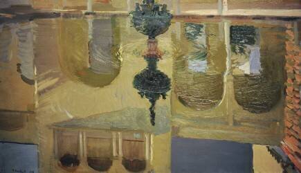 Séville, Alcazar, reflets dans une fontaine (Joaquin Sorolla y Bastida) - Muzeo.com