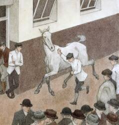 Showing the Paces (Robert Polhill Bevan) - Muzeo.com