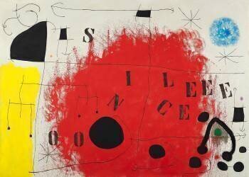 Silence (Joan Miró) - Muzeo.com