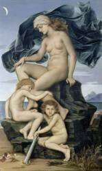 Sleep and Death (Evelyn de Morgan) - Muzeo.com