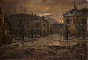 Soir de guerre. Guerre de 1870 (Pierre Lagarde) - Muzeo.com