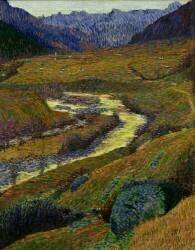 Soirée d'automne (Giovanni Giacometti) - Muzeo.com