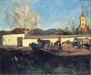 Soirée de mars (Karoly Ferenczy) - Muzeo.com