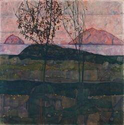 Soleil couchant (Egon Schiele) - Muzeo.com
