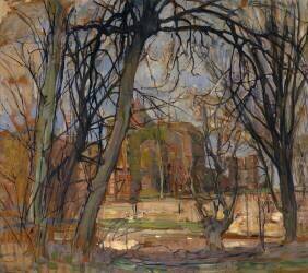 Soleil de printemps (Piet Mondrian) - Muzeo.com