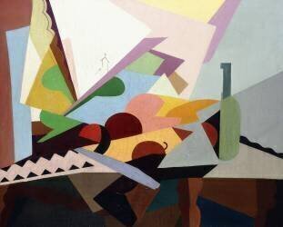 Still-Life in Front of a Window (Georges Valmier) - Muzeo.com