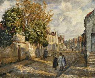 Scène de rue (Henri Lebasque) - Muzeo.com