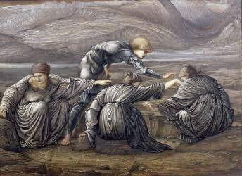 Study for Perseus and the Graiae (Edward Burne-Jones) - Muzeo.com