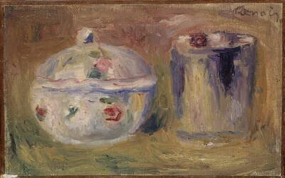 Sucrier et gobelet (Auguste Renoir) - Muzeo.com