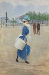 Sur la place de la Concorde (Jean Béraud) - Muzeo.com