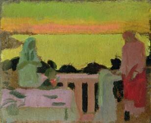 Sur le balcon à Silencio (Maurice Denis) - Muzeo.com