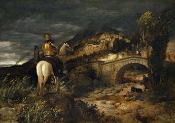 Sur le chemin de Dieu (Arnold Böcklin) - Muzeo.com
