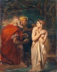 Suzanne et les vieillards (Théodore Chasseriau) - Muzeo.com