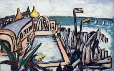 Piscine du Cap Martin (Max Beckmann) - Muzeo.com