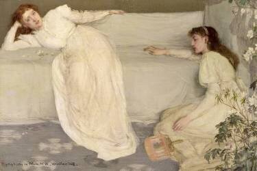 Symphonie en blanc, n°III (James Abbott McNeill Whistler) - Muzeo.com