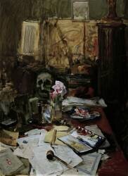Table de travail à Paris (Akseli Gallen-Kallela) - Muzeo.com