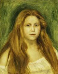 Tête de femme (Auguste Renoir) - Muzeo.com