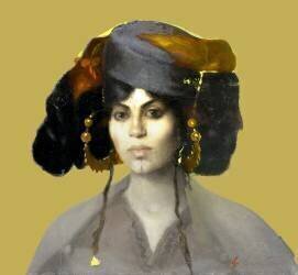 Tête de femme Biskra (édition) (Marie Caire) - Muzeo.com