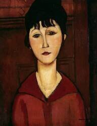 Tête de jeune fille (Amedeo Modigliani) - Muzeo.com