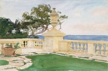 Terrasse, Vizcaya (John Singer Sargent) - Muzeo.com